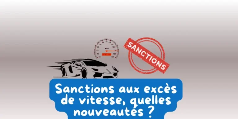 Permis de conduire : excès de vitesse ce qui change