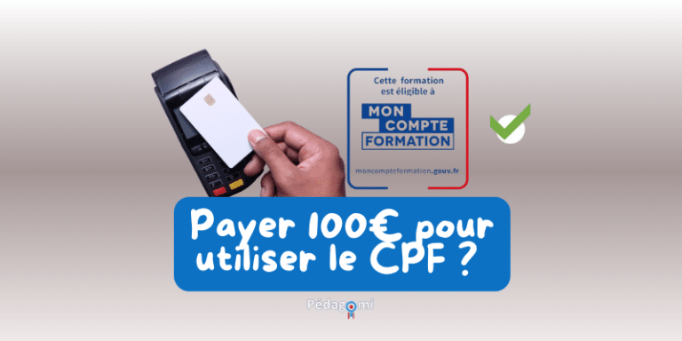 Nouvelle Règle CPF :  100€ Pour Chaque Formation