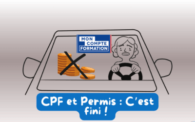 Fin du CPF à 100 % pour le permis