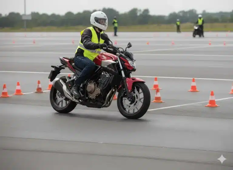 Permis moto accéléré